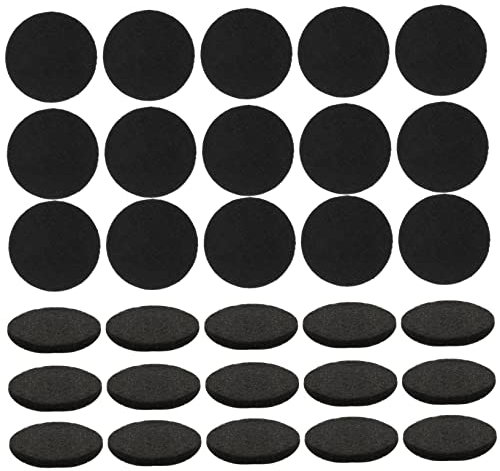 Veemoon 100piezas Almohadillas Antideslizantes para Muebles Protectores De Suelo Almohadillas para Patas De Sillas y Mesas Autoadhesivas