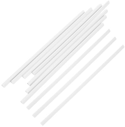 Transparente Dateiordner A4 aus Kunststoff, 10 Stück, Weiß