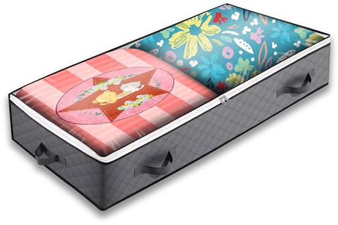 FZSECRIU 1 rangement d’organisateur de papier cadeau 100 x 50 x 15 cm, rangement pour tiroir de lit et commode sous le lit