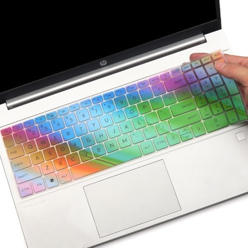 Colorful Keyboard Cover for HP 15.6 Laptop 15-fc 15-fd 15z-fc000 15-fc0093dx 15-fd0083wm 15t-fd000/fd100 15-fc0013od 15-fc0072ns 15-fc0081nr 15-fd0025st 15-fd0075tg fd0357nr, HP Pavilion 16-ab0010nr