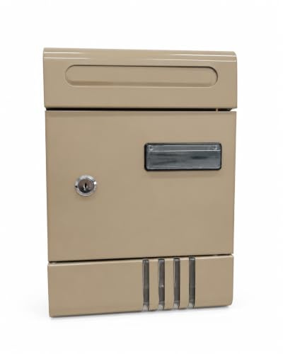 BOXOB Cassetta postale modello Luxury & Luxury Large - Design Moderno per Esterno (Oro, Luxury)