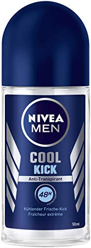 Nivea Men Roll-On Deodorant for Men, Antiperspirant Protection, Pack of 6 (6 x 50 g)
