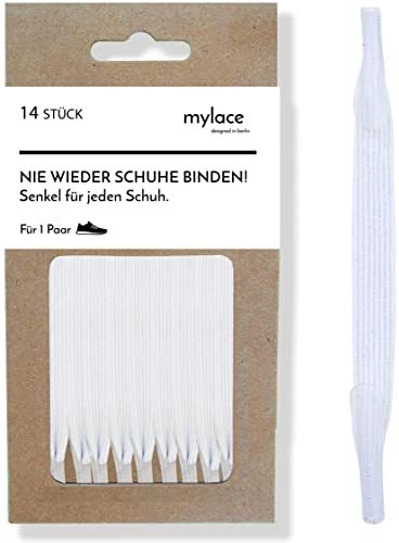 MYLACE - viele Farben - Schnürsenkel ohne binden, flexible Senkel zum Einhaken - Schnürsenkel, Senkel, senkel ohne binden, schnürsenkel ohne binden