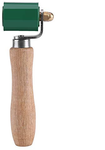 Aigend Rodillo de Costura de Silicona, Rodillo de Silicona Profesional de Alto Calor de 40 mm Rodillo de Pintura para el hogar Rodillo de presión Manual para techos para PVC/TPO/EPDM