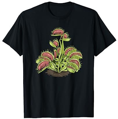 Venus Fly Trap Tshirt Carnivore Plant Cadeaux Insectivore T-Shirt
