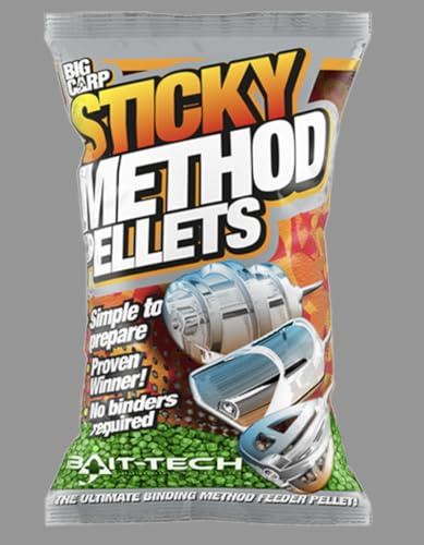 Sticky Method Pellets Micro Green (700g) Bait -Tech Fishing Bait