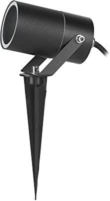 FORLIGHT Proyector de Jardín GU10 Exterior - Foco LED IP65 con Estaca para Césped - Iluminación Resistente al Agua, Negro