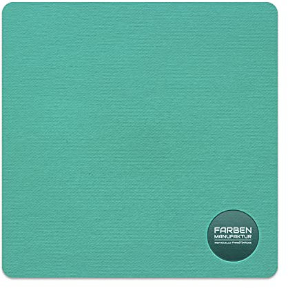 Farben Manufaktur (T) raummatt Wandfarbe Innenwandfarbe Innenfarbe Dispersionsfarbe Trendfarbe 2022 1/2/5/10L, Farbe: extravagantes blau grün, Größe: 2L