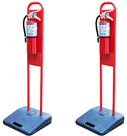 Strike First (2 Pack) Portable Fire Extinguisher Stands (NO FIRE EXTINGUISHERS)