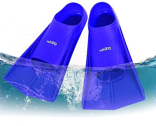 Schwimmflossen zum Schnorcheln,Anti-Rutsch-Schwimmflossen aus Silikon mit Drainagelöchern - Bunte Schwimmausrüstung für Kinder und Erwachsene, Schwimmhilfen für Männer und Frauen Rianpesn