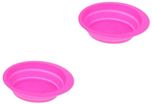 MAGICLULU 2pcs Silicone Makeup Brush Cleaner Brush Cleansing Mat Makeup Sponge Rinsing Pad Washer for Home Salon