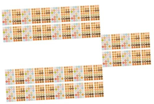 STOBOK 1400 Stk Ordnerlochschutz Lochverstärkungsringe Aus Papier Farbige Etiketten Selbstklebendes Verstärkungsetikett Lochstanz-verstärkungsetiketten Farbige Tabs Aufkleber Schmücken