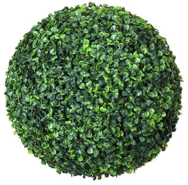 Grasball Deko, Pflanzen-Ball Artificial, Pflanzenball Plastic, Formschnittkugel Realistischem Aussehen, Grasball Dekoration Home Outdoor, Hausgarten im Freien Hochzeitsfeier Rasen Dekoration ( 50cm)