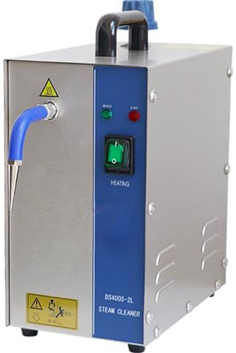ylpddmm Pulitore a Vapore per Gioielli, pulitore a Vapore ad Alta Pressione da 1300 W, Macchina a Vapore Multiuso da 2 Litri, pulitore a Vapore Professionale，per Gioielli, Argento, Anell