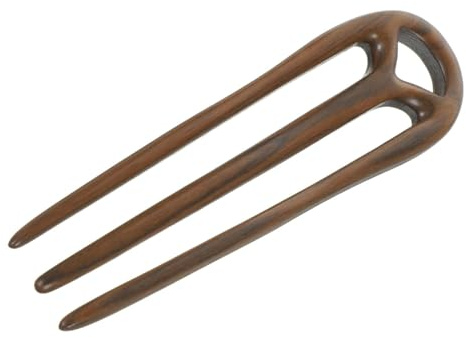 Beaupretty Palillo de Madera Cabello Horquilla de Pelo Retro Diseño Vintage Largo para Sujetar Moños Accesorios Cabello para Mujer Uso Diario y Ocasiones Formales