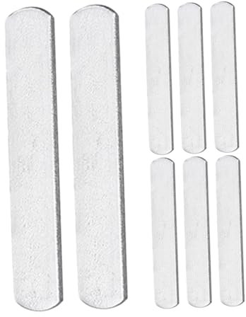 Mipcase 8stücke Gewichtete Stahlplatten Für Fitness Training Und Bodybuilding Laufgewichte Beschichtete Gewichtsbelastung Für Beine Und Oberkörperübungen