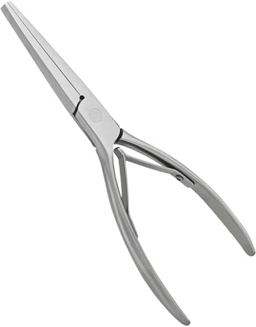STOBAZA Nagelzange zum Formen der Nägel Nagelformer aus Edelstahl Präzisionszange für Acrylnägel Werkzeug zum Modellieren von Nägeln Nagelkunstzange für Salon und Heimgebrauch