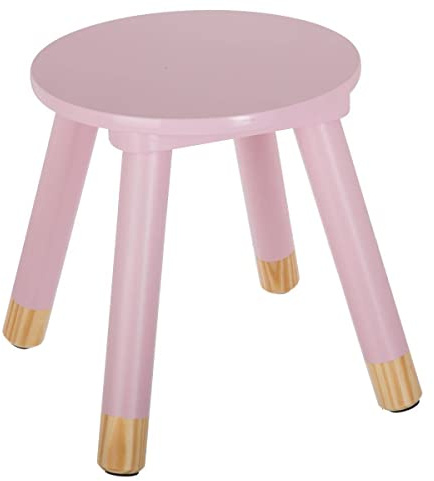 Kinderhocker Douceur - rosa H 27 cm - Rosa - Atmosphera créateur d'intérieur