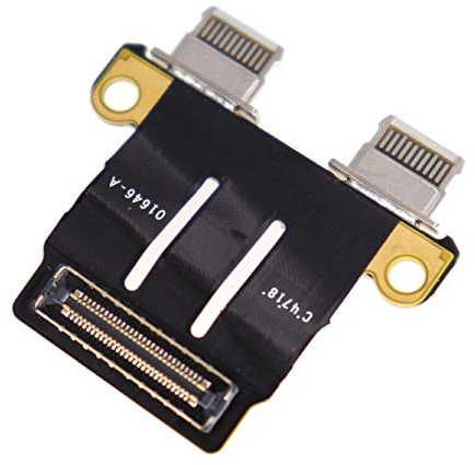 LeFix DC Jack USB-C I/O Board 820-01161-04 für MacBook Pro 13 A1989 2018|Retina 13 15 A1706 A1707 2016 2017