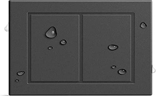 GIRA + Senic Friends of Hue Outdoor Smart Switch | Kompatibel mit Philips Hue (keine Batterien, kein Aufladen) | Kabelloser Smart Home Lichtschalter & Dimmer Made in Germany | Homekit Schalter Schwarz