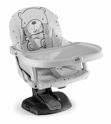 Kinder Sitzerhöhung Idea | für 0-36 Monate | Grau | 7-fach höhenverstellbar