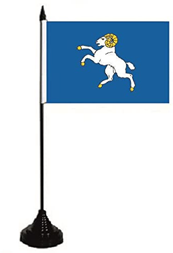 U24 Drapeau de table Cornouaille Bretonne Drapeau de table 10 x 15 cm