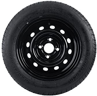 Ruota del rimorchio PNEUMATICO LINGLONG 155/70 R13 75N UNITRAILER CERCHIONE nero 4Jx13H2 4x100 ET:30