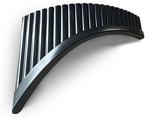 Keshuo 22 Rohre Panflöte Mit Base G-Taste Abs Kunststoff Pan Flöte Musikinstrument Abstimmbare Panpipes Studentische Panflöte (Color : Right-hand, Size : 02)