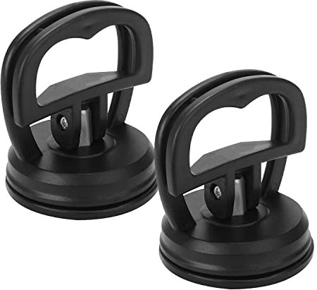 ACENIX 2 Pcs Black Mini Suction Cup Heavy Duty Suction Cup Compatible with Several Technical Devices Repair Lcd Screen Opening Vacuum Suction Cup Tool