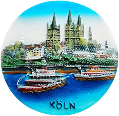 Köln Deutschland Köln Kühlschrankmagnet Kühlschrankmagnet Deko Magnet Aufkleber Souvenir Harz Basteln