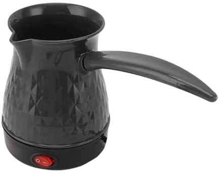 Caffettiera Elettrica Portatile, Riscaldamento Rapido, Doppia Protezione, Manico Staccabile, 0.5 L per Uso Casalingo e Ufficio, Ideale per Viaggiatori e Caffè in Qualsiasi Momento
