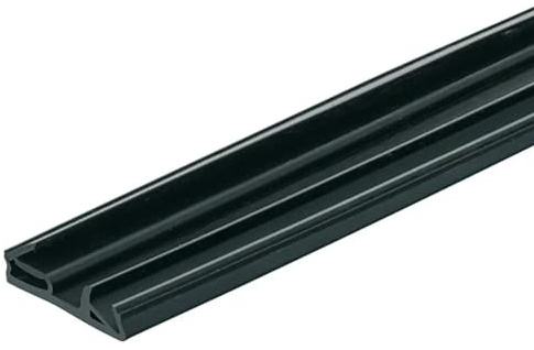 cyclingcolors Junta de Silicona Goma para puertas e ventanas Perfil de estanqueidad tira de Sellado Burletes Aislante Acústico, negro 1m