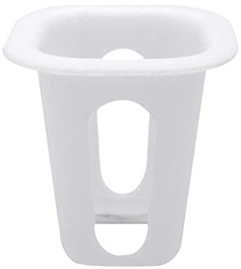 Diarypiece Lot de 100 paniers de culture hydroponiques carrés pour plantes sans sol