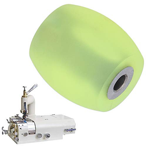 Peeling Machine Feed Wheels, Goose Egg Shaped Sharpening Stone Wheel Iron Core Rubber Sharpening Stone Accessory for 801 Peeling Machine Parts