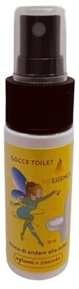MYESSENCE Deodorante GOCCE DI TOILET Spray per WC e Bagno - Blocca Odori Pre-uso (Before You Go) | Tascabile per Casa • Ufficio • Ristorante • Viaggio | Confezione 1×30 ml - Fragranza AGRUMI e ZENZERO
