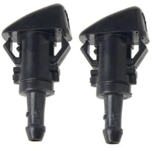 BASPHHH Spruzzatore lavavetri Compatibile con Jeep per Compass 2007 2008 2009 2010 Ugelli lavavetri per Parabrezza 5303833AA