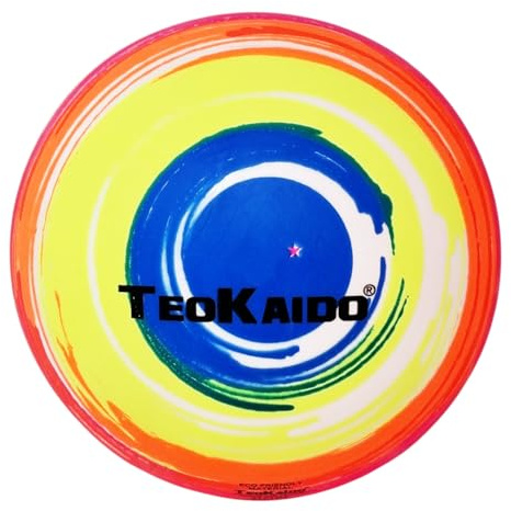CUCUBA Volleyball Beach Volleyball aus weichem Gummi, leicht, Modell Rainbow Brush für Training oder Spiel
