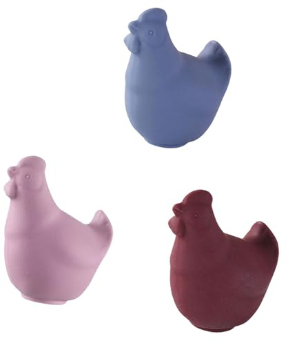 Chicken Shape Egg Center Split Silicone Separator Tool Divider Baking Cute Chicken Egg Separator for Cleaning Kitchen Tools