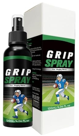 Spray antidérapant pour gants de rugby – adhérence renforcée épaisse 120 ml | Antidérapant pour sports, fitness, escalade, haltérophilie, amélioration de l'adhérence pour gardiens, matchs et