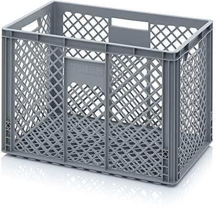 Auer - Contenitore euro, 60 x 40 x 42 cm, traforato