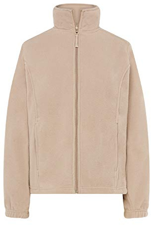 FYL - Chaqueta polar para mujer, arena, L