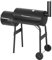Laneetal Holzkohlegrill, Griller Outdoor mit Deckel, Grillwagen mit Rädern, Kohlegrill mit Arbeitsfläche, Gartengrill aus Metall, für Outdoor Camping Garten, Schwarz