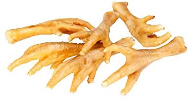 123… Cane! - Piedi di pollo essiccati per cani – Spuntino naturale per la cura dei denti, senza additivi, ricchi di proteine e ben digeribili, occupazione per tutte le razze di cani e età