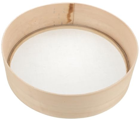 INOOMP Tamiz De Madera Maciza para Harina Tamiz para Tamizar Polvo Herramienta De Cocina para Tamizar Harina para Cocina