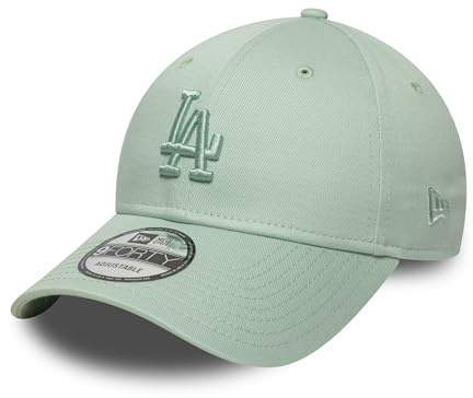 New Era Gorra de béisbol 9Forty Midi con logotipo de la MLB Los Angeles Dodgers para adultos, color verde