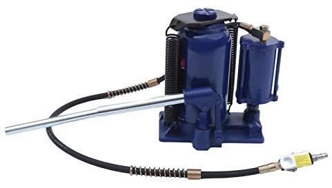 20T Luft-Hydraulik-Flaschenheber, Pneumatischer Lufthydraulischer Flaschenheber Hydraulikheber Stempelheber für Auto LKW Reise Anhänger