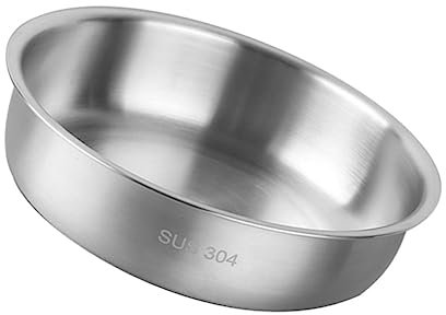 Alipis Disco De Acero Inoxidable Redondo Para Frutas Plato De Cocina Multiusos Vajilla Hogar