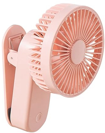 SWOOMEY 1ensemble Ventilateur Usb Rechargeable Compact Avec Vent Magnétique Pour Bureau Et Activités Extérieures Rose