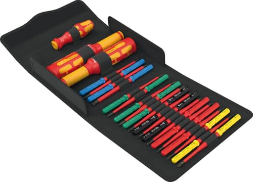 Wera 05006633001 Jeu pour armoires électriques Kraftform Kompakt VDE Safe-Torque Speed 1, 23 pièces