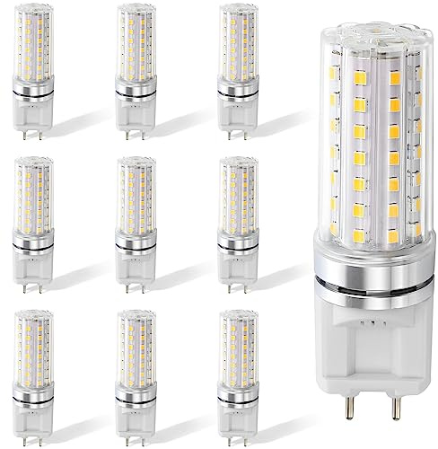 USZWBY G12 LED Bulb 10 Watt 1500 s G12 Light Source G12 Bi-Pin Base LED Corn Light Bulb, Not-Dimmable（6000k）